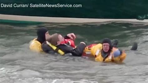 No injuries after sailboat runs aground in Plymouth, MA amid snow and heavy winds